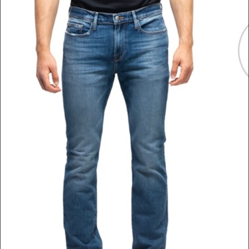 NWT Frame men’s Jeans L’Homme Slim Wyatt Blue
